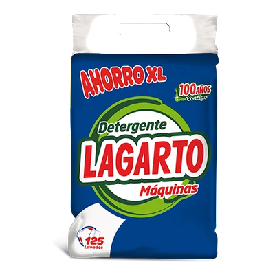 Detergente Lavadora Lagarto Saco 10 Kg