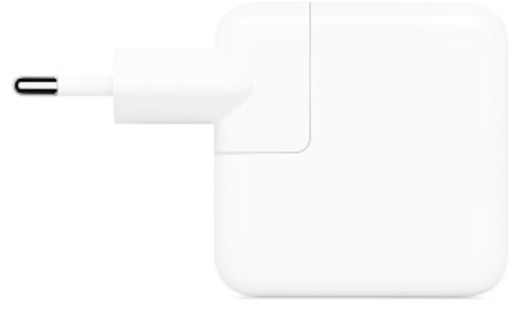 Apple Adaptador de corriente | USB-C de 30 W | Blanco - MY1W2ZM/A