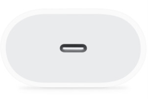 Apple adaptador de corriente USB-C de 20W de Apple MHJE3ZM/A