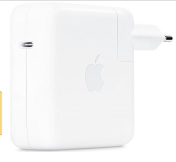 Apple Cargador de Pared a USB-C 67W MKU63AA/A