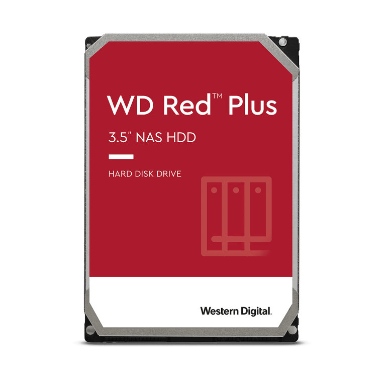 DISCO WD RED PLUS 4TB SATA3 256MB - 3,5" - CMR 
