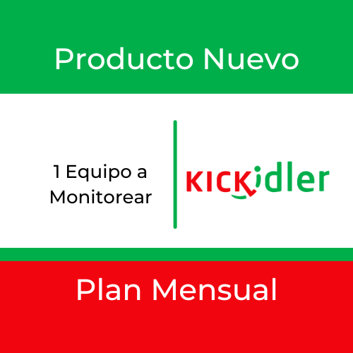 KICKIDLER Time Tracking 1 MES MONITOREO DE EMPLEADOS