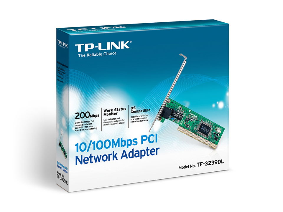 TARJETA DE RED TP-LINK 10/100Mbps PCI TF-3239DL
