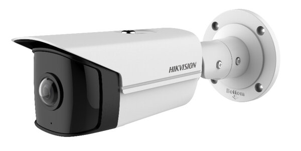 Hikvision DS-2CD2T45G0P-I: Protege tu Espacio con Vista Panorámica 4MP