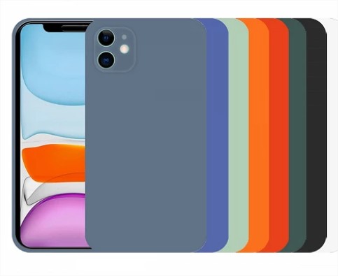Funda 360 con Cristal Templado Ultrafina iPhone 11 - 6 Colores - Color : Negro