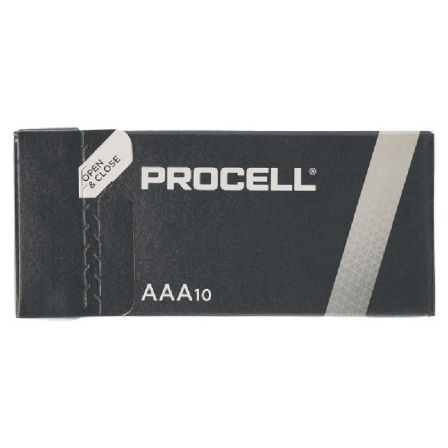 DURACELL PROCELL ALCALINO AAA L03 - 10 unidades
