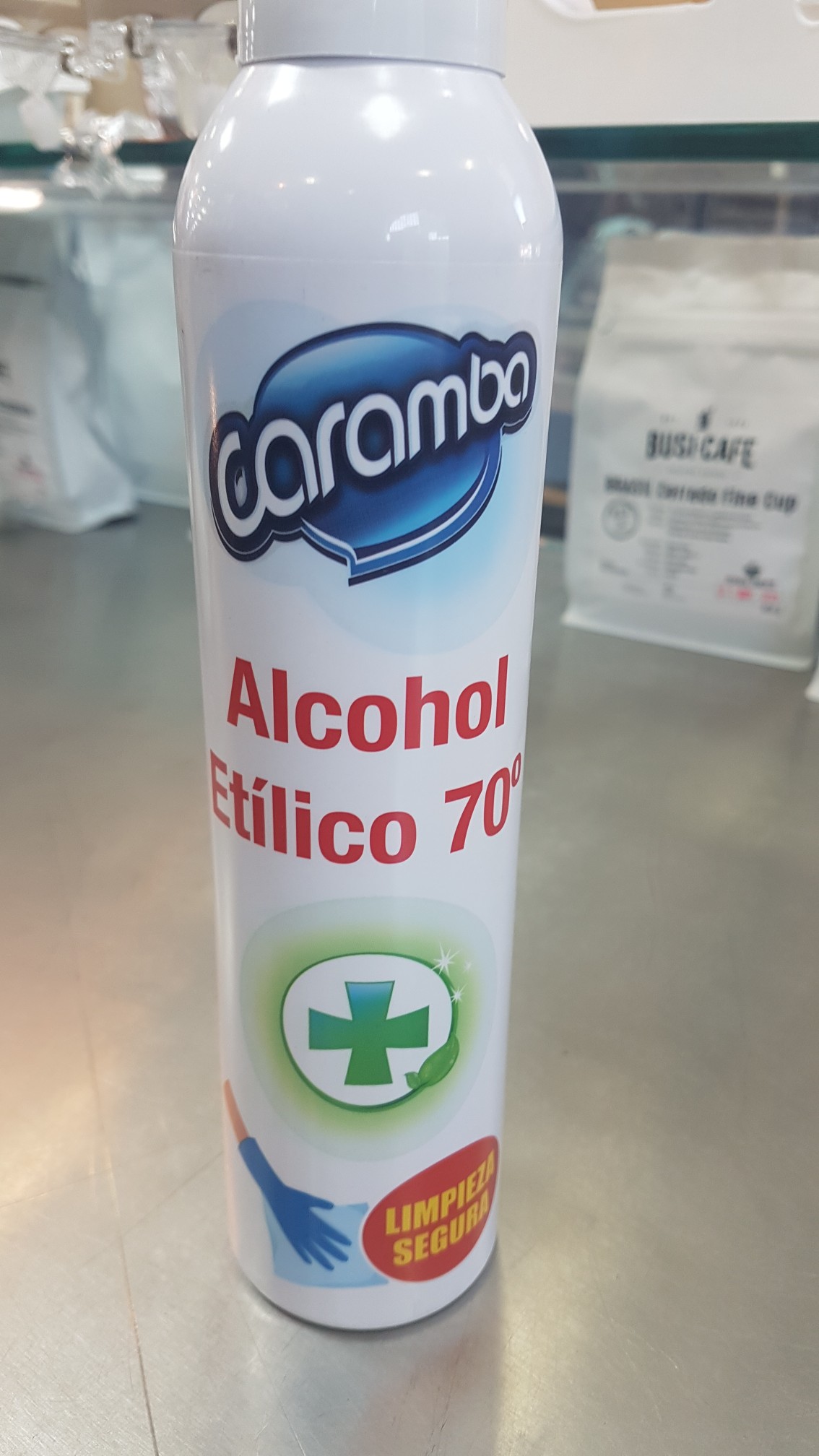 ALCOHOL ETILICO 70  300 ml CARAMBA