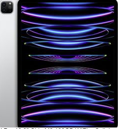 Apple iPad Pro 12.9" Chip M2 256GB WIFI Plata (Sexta generacion 2022) MNXT3TY/A