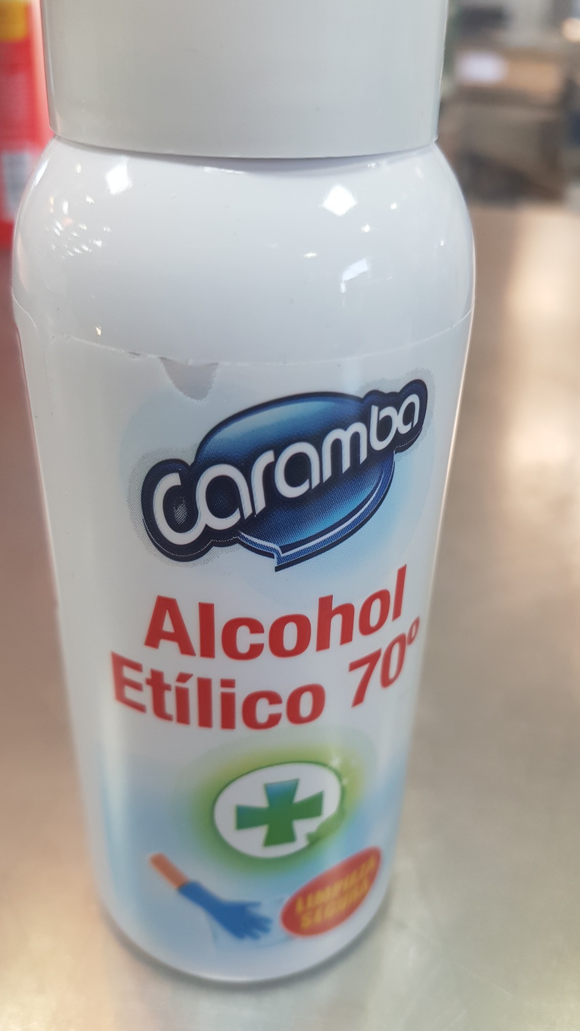 ALCOHOL ETILICO 70  100 ml CARAMBA