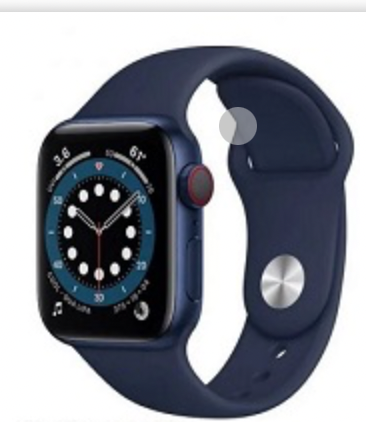  Apple Watch Series 6 GPS + Cellular Caja aluminio Azul 40mm Correa deportiva Azul M06Q3TY/A